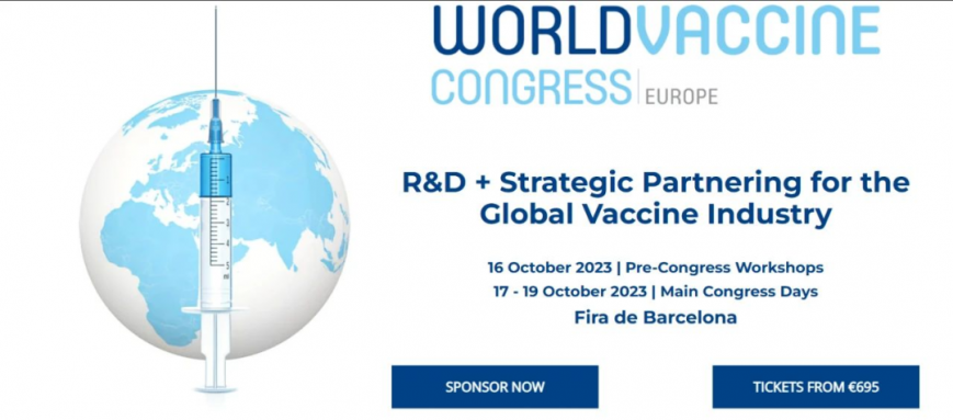 艾貝泰首次亮相World Vaccine Congress 2023（世界歐洲疫苗大會）